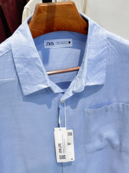 Baggy shirt - Sky blue
