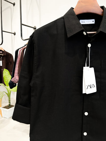 Baggy shirt - Black