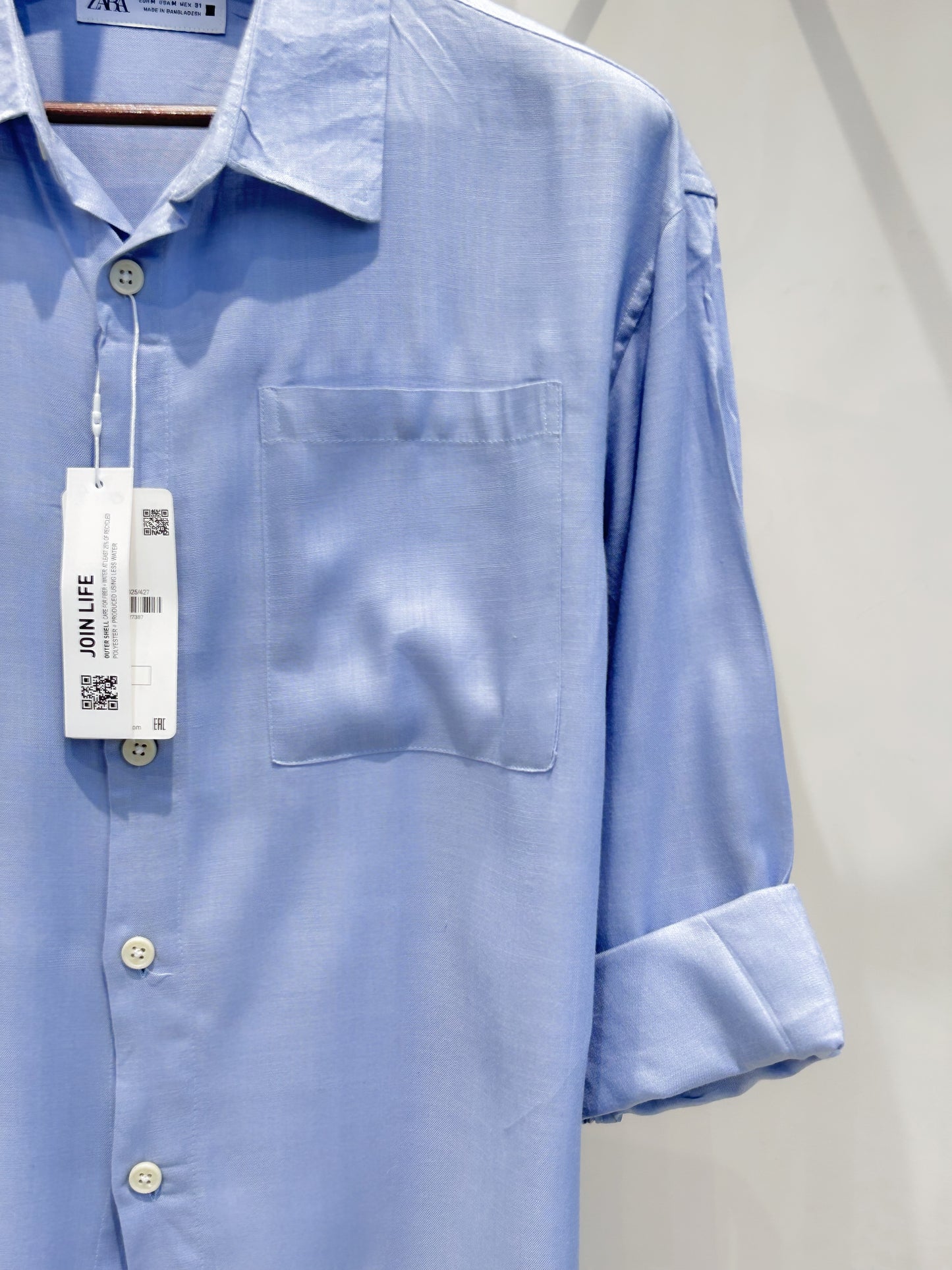 Baggy shirt - Sky blue