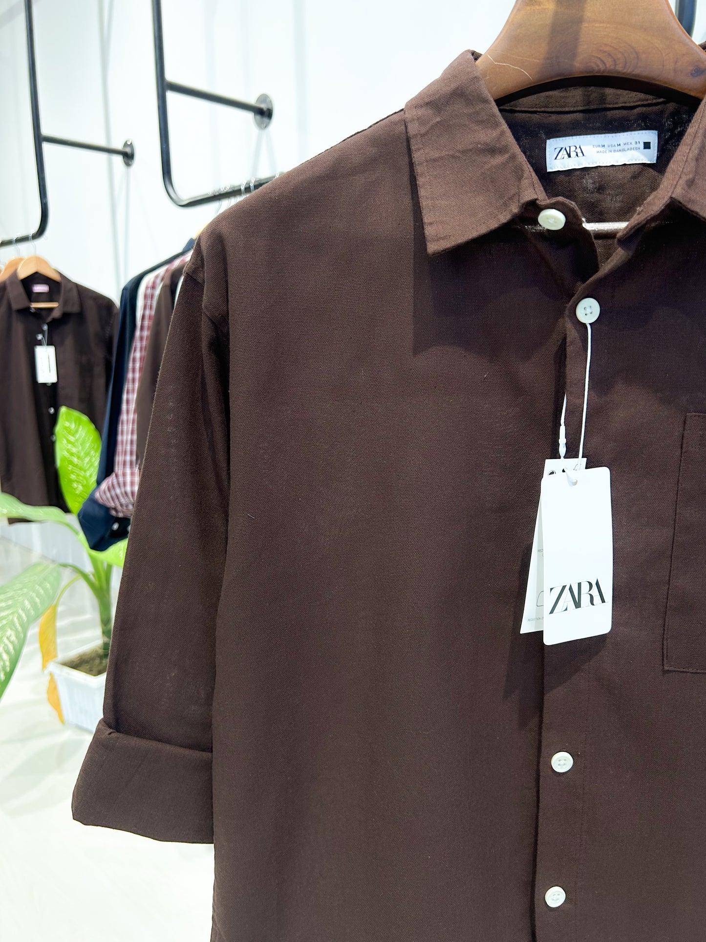 Baggy shirt - Chocolate