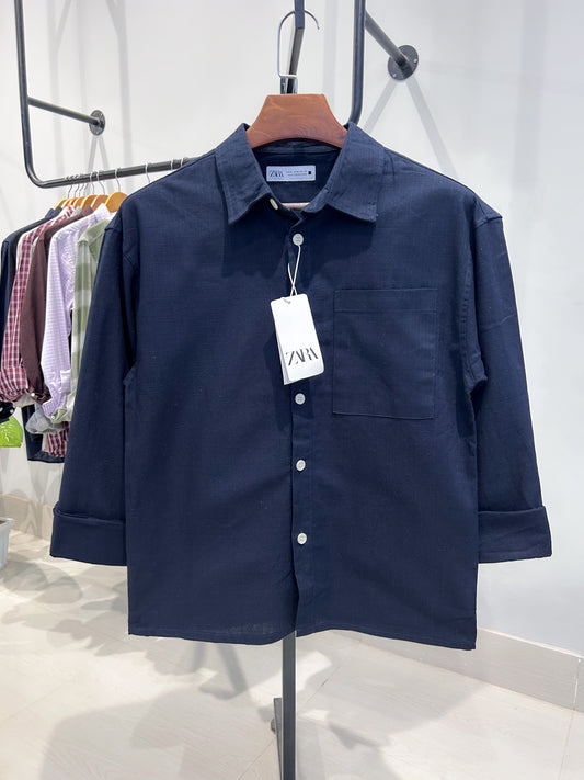 Baggy shirt - Navy