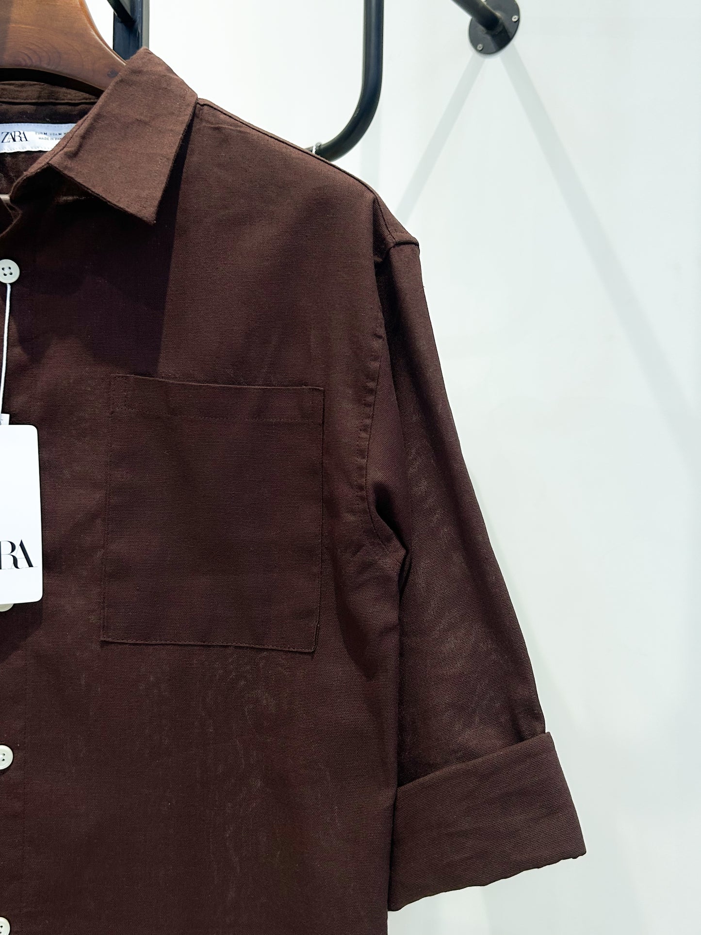 Baggy shirt - Chocolate