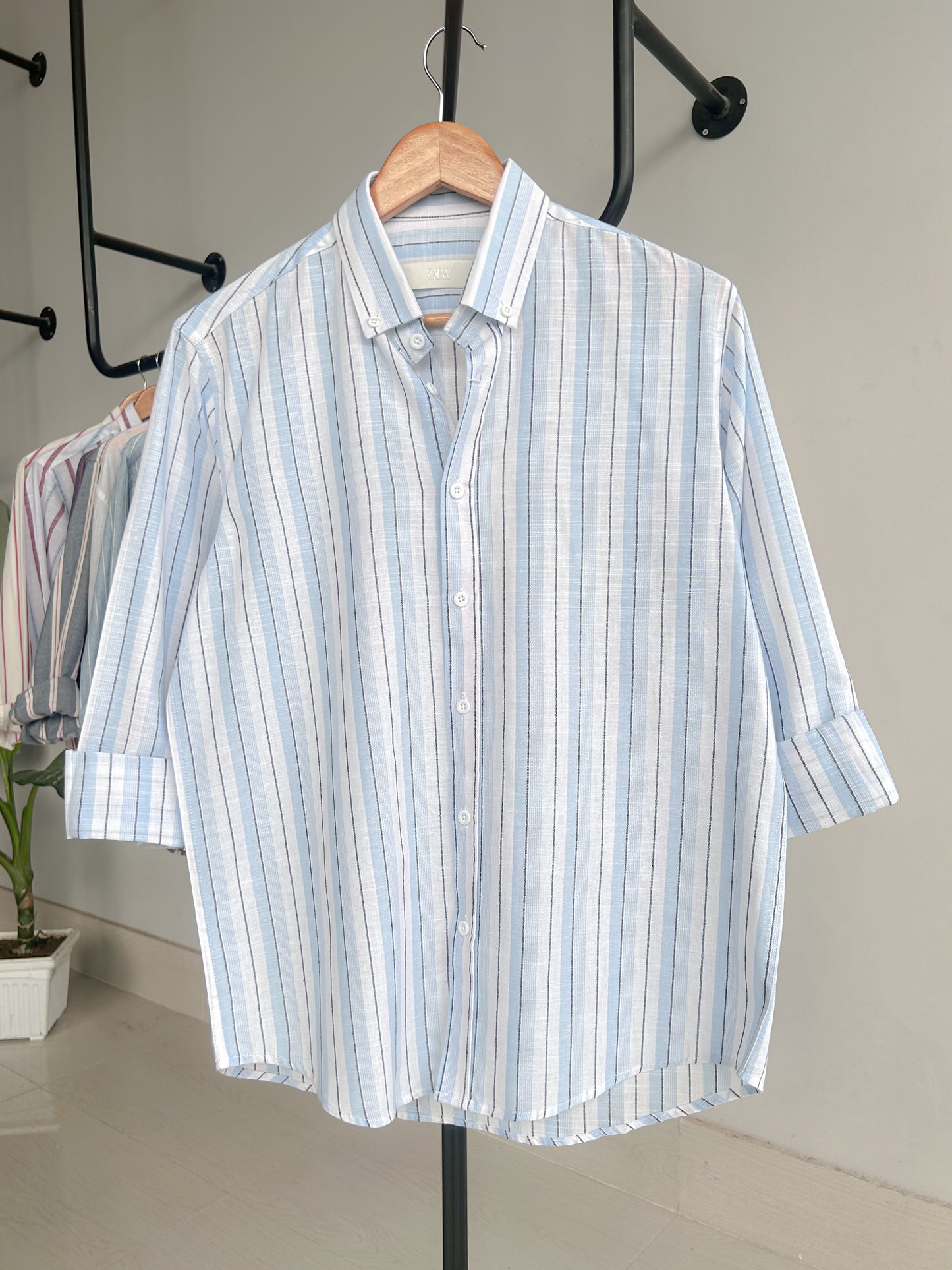 Classic stripe shirt - Ocean Breeze
