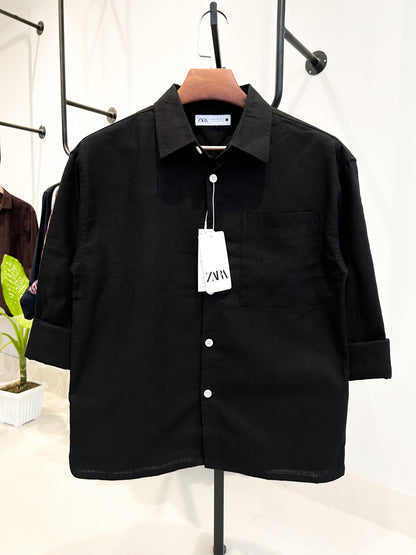 Baggy shirt - Black