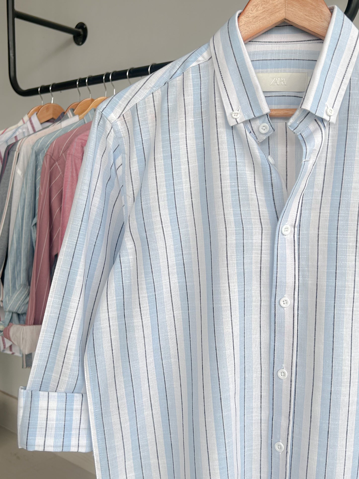 Classic stripe shirt - Ocean Breeze