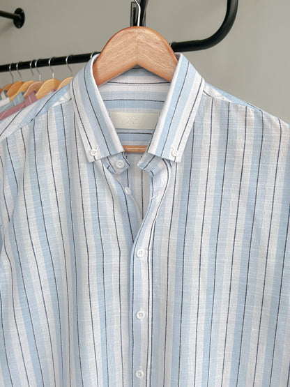Classic stripe shirt - Ocean Breeze